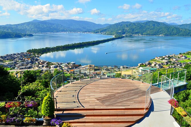 Osaka Day Tour: Amanohashidate & Ine Bay - Kasamatsu Park from Fuchu Station: chair lift views that feel cinematic