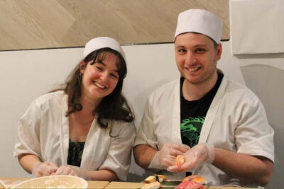 Osaka Dotonbori: Vegan/Vegetarian Sushi Making Experience