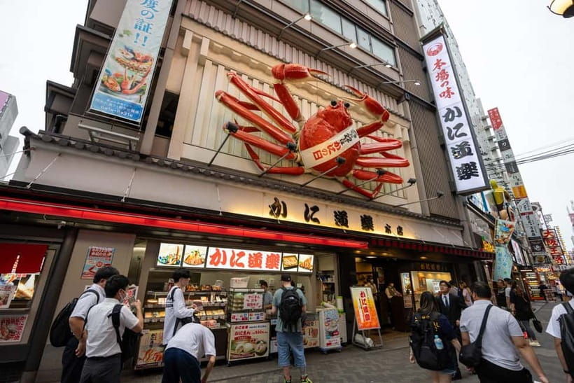 Osaka: Food Tour Kuromon Market & Dotonbori with Guide - What to bring for Kuromon to Dotonbori weather and walking