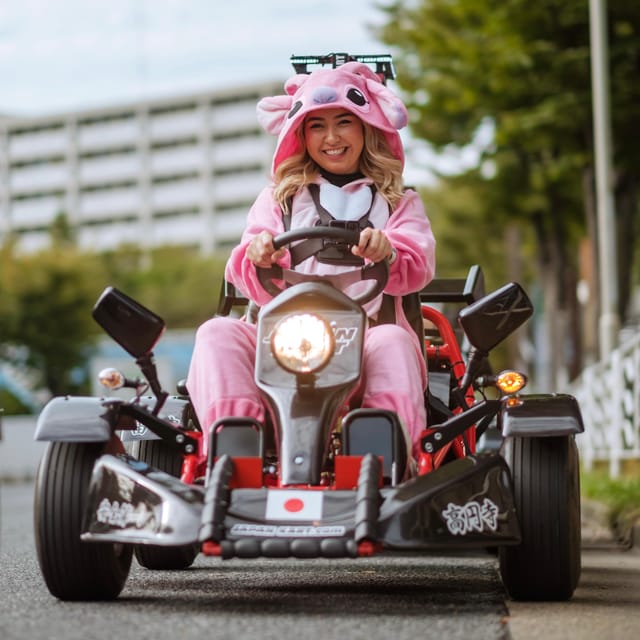 Osaka: Go Kart Tour on Osaka Streets with Guide - Safety and behavior rules you should know