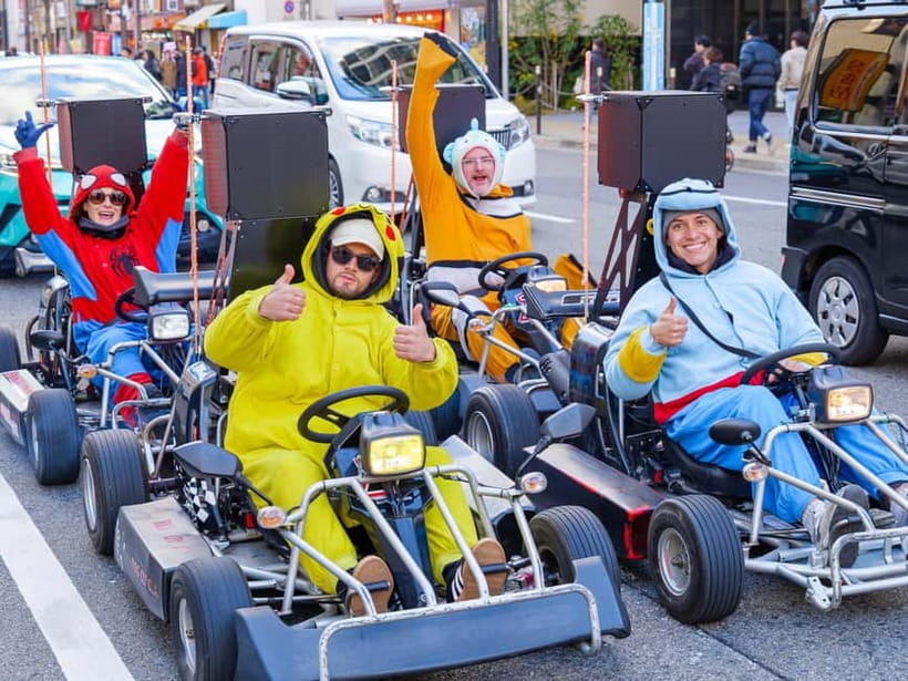 Osaka: Guided Go Karting Tour in a Funny Costume - Key things you should know before you book