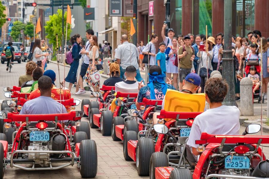 Osaka: Guided Go Karting Tour in a Funny Costume - Photos and memories: what the guides do to help you remember