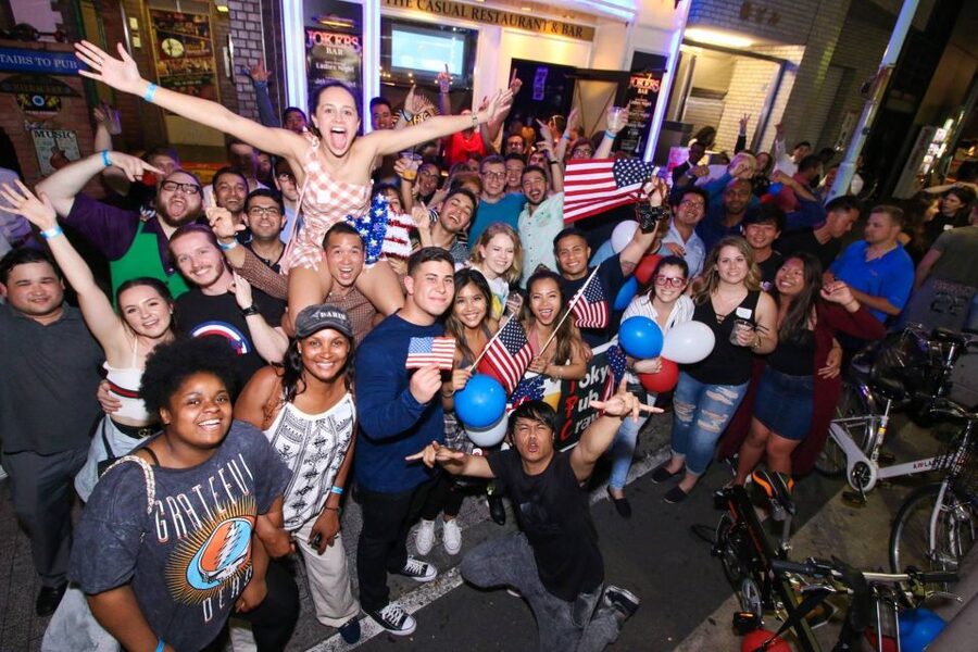 Osaka: Guided Pub Crawl - Stop one: relaxed bar energy, free shots, and real introductions