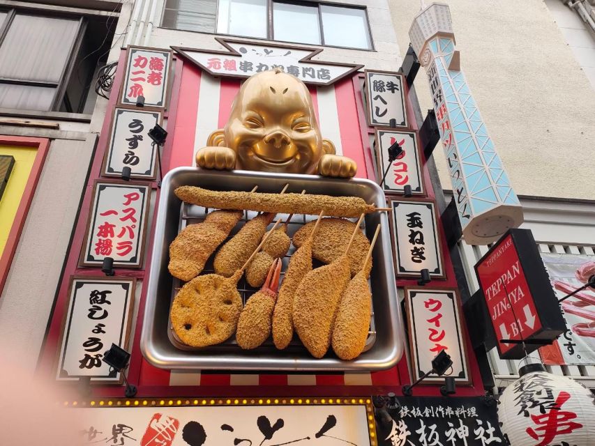Osaka: Guided Walking Tour to Castle, Shinsekai, & Dotonbori - From Osaka Castle grounds to the castle story you can actually picture