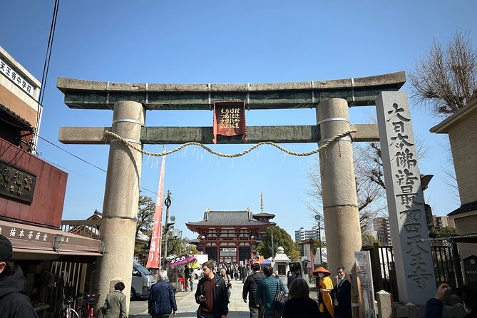 Osaka Highlights Walking Tour: Castle, Dotonbori & Hidden Gems - Hozenji Yokocho Cobblestone Alleys for Old-Osaka Mood