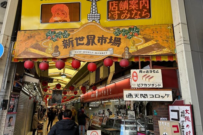 Osaka Highlights Walking Tour: Castle, Dotonbori & Hidden Gems - Tsutenkaku Tower and Shinsekai, Retro Osaka to the Finish