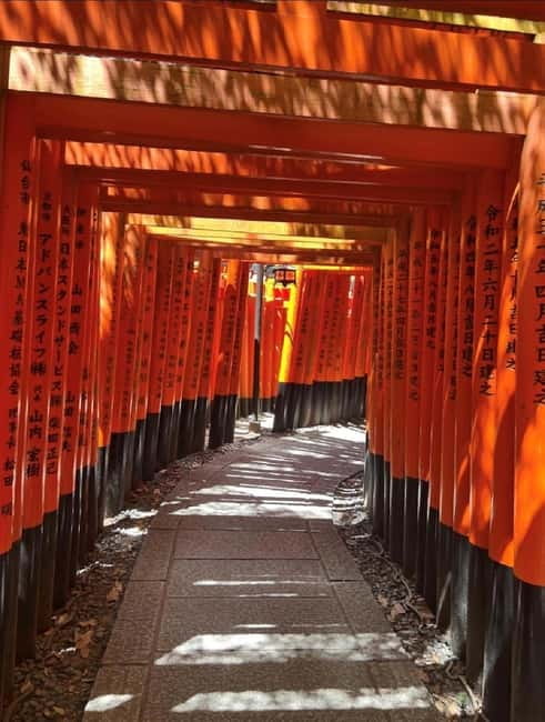 Osaka: Kyoto & Nara & Uji Historical and Scenic One-Day Tour - Fushimi Inari Taisha: 70 minutes inside the red torii corridor