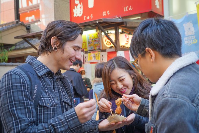 Osaka Local Foodie Walking Tour in Dotonbori and Shinsekai - Tsutenkaku, Jan-Jan Yokocho, and the kushikatsu warm-up