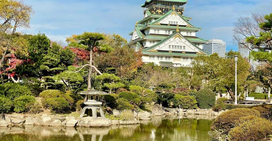 Osaka: Osaka Castle - Tsuruhashi - Tennoji (Spanish Guide) - Starting point at Osaka Castle Park: arrive ready to walk