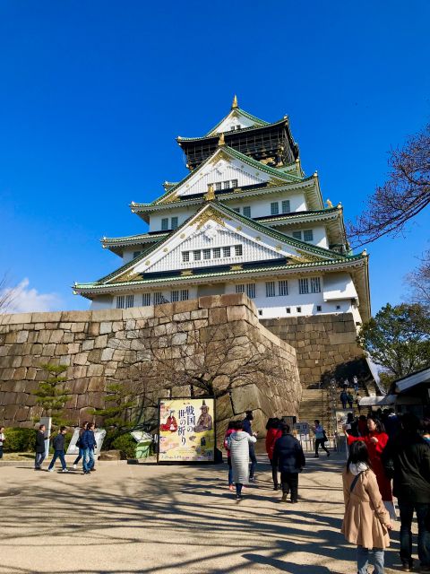 Osaka: Osaka Castle - Tsuruhashi - Tennoji (Spanish Guide) - Shitennoji as a reset point before Tennoji