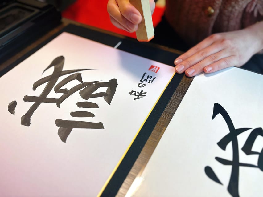 Osaka: Private Japanese Calligraphy Experience - Namba Location That Saves Time, Stress, and Steps