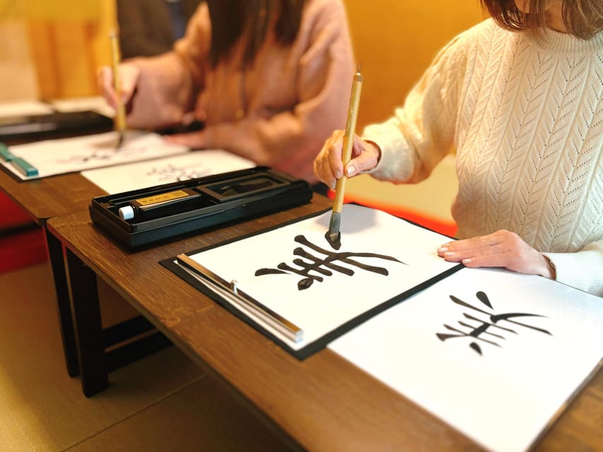 Osaka: Private Japanese Calligraphy Experience - Theme Selection Turns Into Personality-Based Kanji