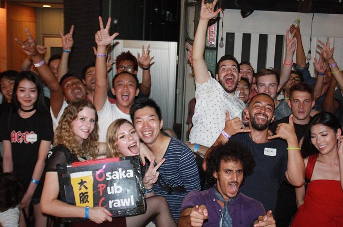 Osaka Pub Crawl and Nightlife Tour - Bar two and bar three: discounted drinks and the local side of Shinsaibashi