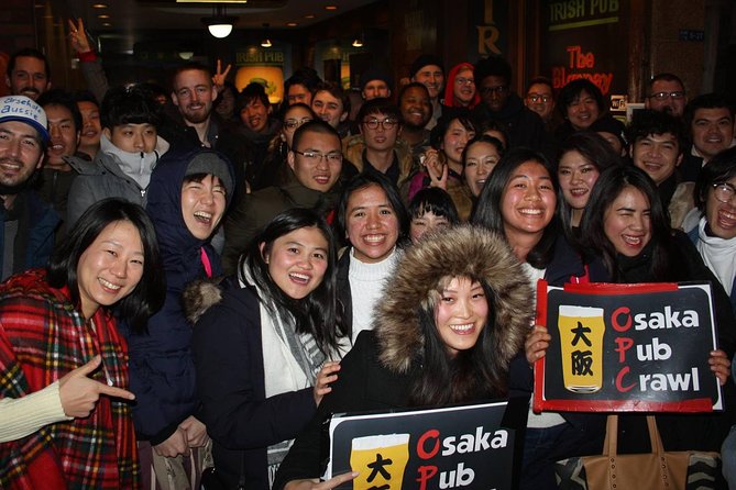 Osaka Pub Crawl and Nightlife Tour - The nightclub finish: entry included, first drink at 1000 yen