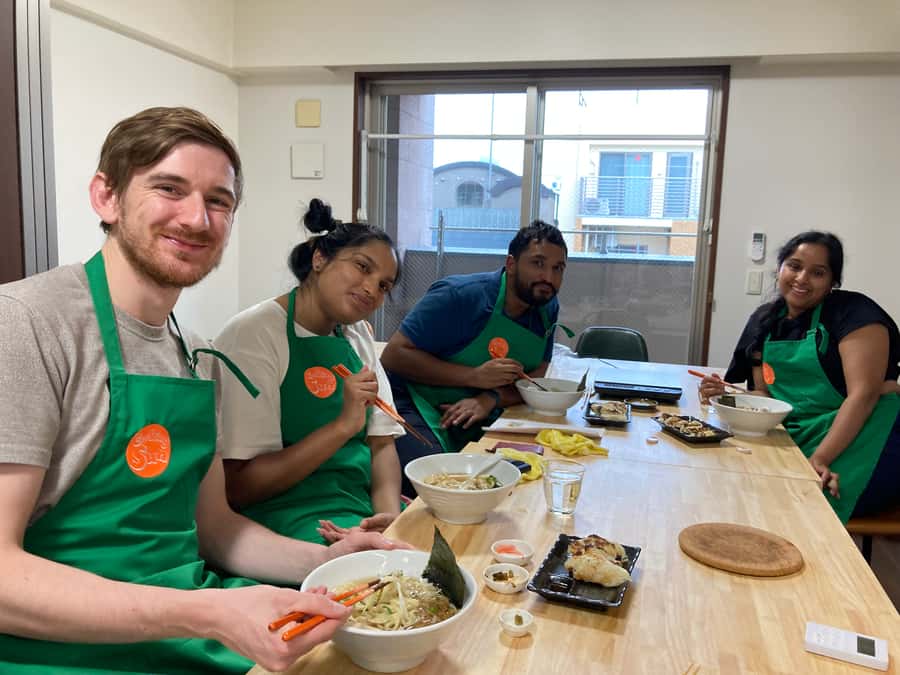 Osaka: Ramen and Gyoza Cooking Class in Dotonbori - The Meal at the End: Eating What You Built