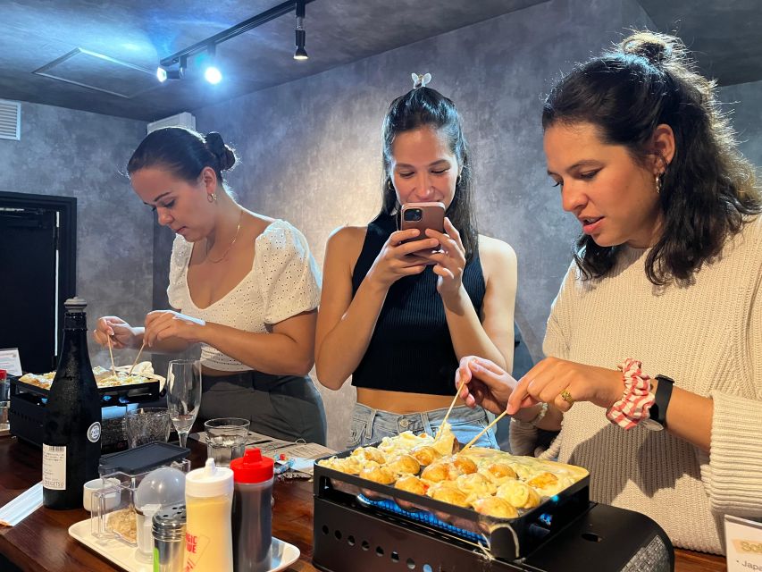 Osaka Sake Tasting with Takoyaki Cooking - Should you book MOMO to SAKE?