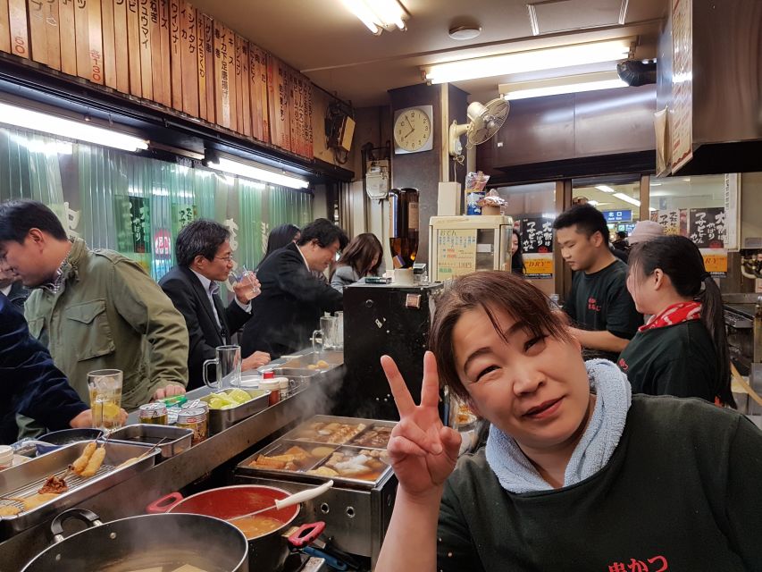Osaka: Small Group, Big Flavors & Hidden Local Secrets Tour - Tenma: Nostalgia in Narrow Lanes and Market-Style Energy