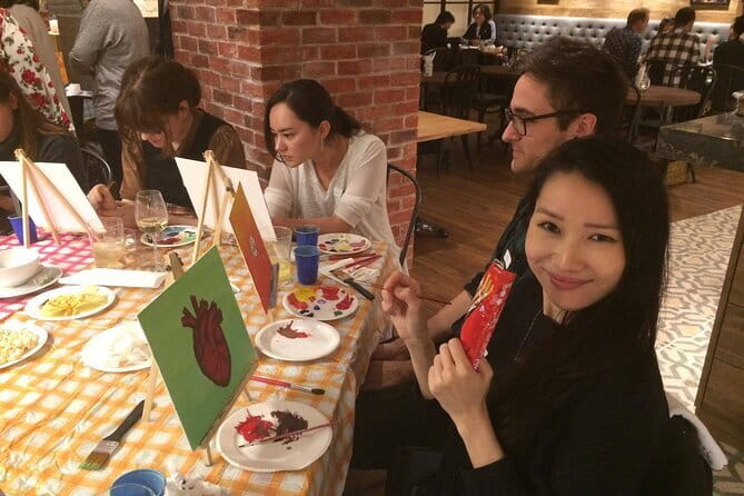 Paint and wine experience: Shibuya enjoying seasonal Japanese culture - Price and value: what $63.93 buys you in Tokyo time