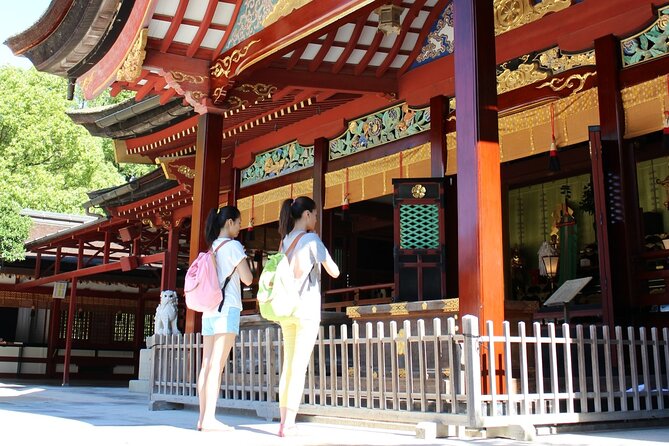 Port Pick-Up: Hakata Private Tour Licensed Guide& Vehicle - Fukuoka Castle remains and the shrine-and-temple rhythm of old Hakata