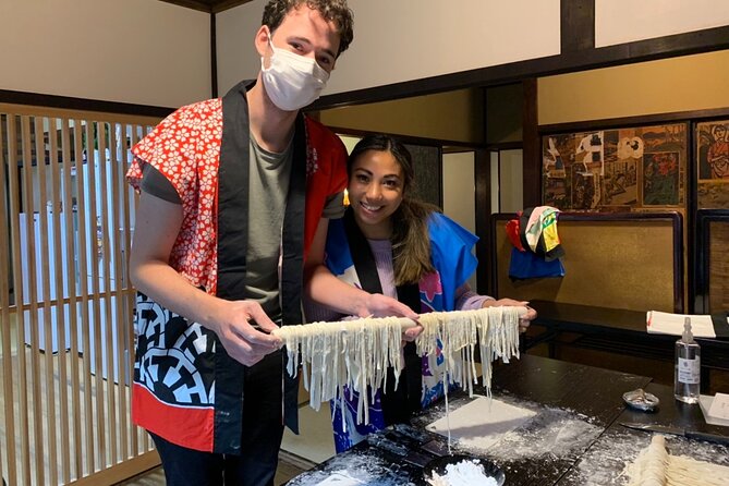 Private Cooking Class Udon in Kyoto Japan - You make noodles, then you eat them