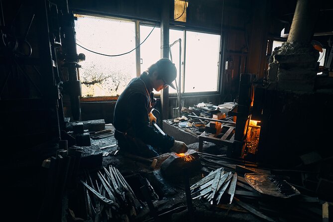 Private Echizen Knife Making Factory and walking Tour - Ryusen Hamono: blades, blacksmiths, and a hands-on taste