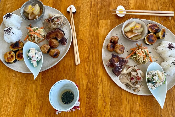 Private Guided Traditional Buddhist Cooking in Japan - The plate lunch moment, tasting how Buddhist flavors stay balanced