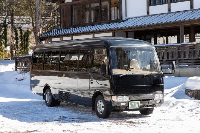 Private roundtrip transport: to/from Snow Monkey Park - Timing Within a 4-Hour Day: Make It Work for You