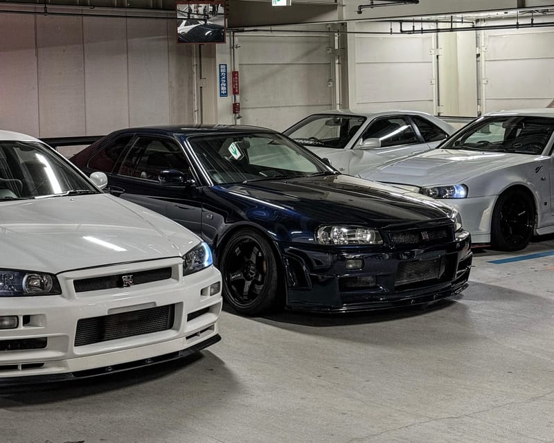 【R34 GTR Over 400 hp】Tokyo: Private Daikoku Tour in R34 GTR - Shibuya Crossing and the fun factor of switching scenes