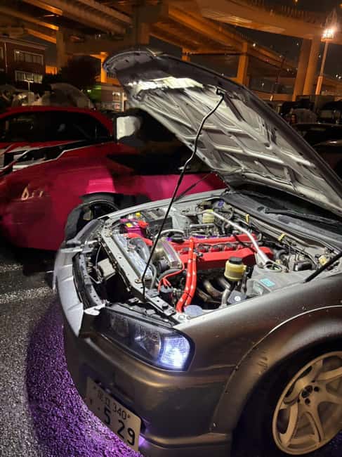 R34 Skyline 改】Daikoku PA & Tokyo private Tour - Shibuya Scramble Crossing: The Movie-Scene Photo Moment