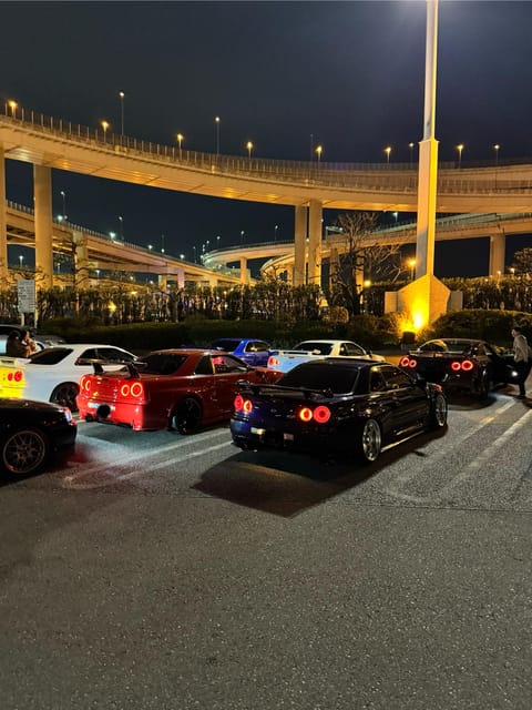 【R34】Tokyo：Private Daikoku tour in Modified R34 - Daikoku Parking Area: the hour you came for