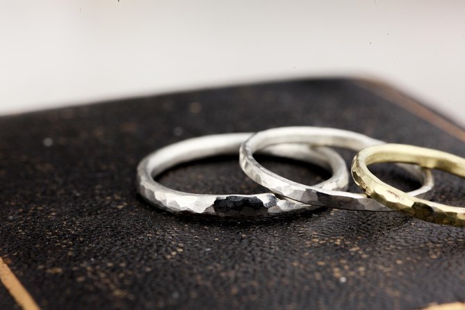 Ring making experience　 Completed in about 1 hour! - Hammering Your Own Tsuchime Pattern In About 60 to 90 Minutes