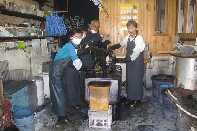Roketsu dyeing experience: M course Roketsu Dyeing Experience - Step-by-step class flow, from practice cloth to finished piece