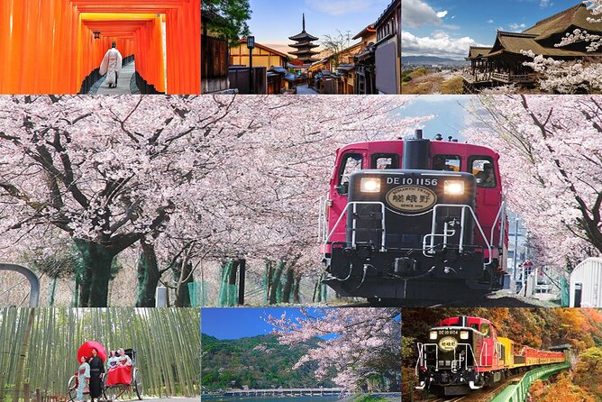 Sagano Romantic Train & Arashiyama, Kiyomizudera, Fushimi Inari Taisha Day Tour - Arashiyama Park and the bamboo forest: what 2 hours really buys you