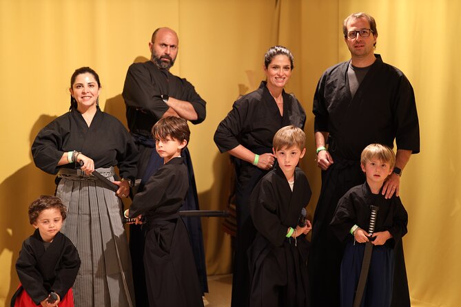 Samurai Sword Experience (Family Friendly)at SAMURAI MUSEUM KYOTO - Where You Start: Kyoto Samurai Ninja Museum, Experience Floor