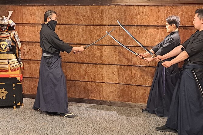 Samurai Sword Experience (Family Friendly)at SAMURAI MUSEUM KYOTO - Price and Value: $65.39 for Two Hours of Costume and Sword Practice