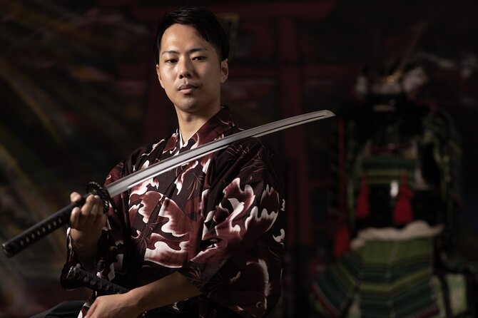 Samurai Training with Modern day Musashi in Kyoto - Watching the Master: Two-Katana Performance and Sword Details