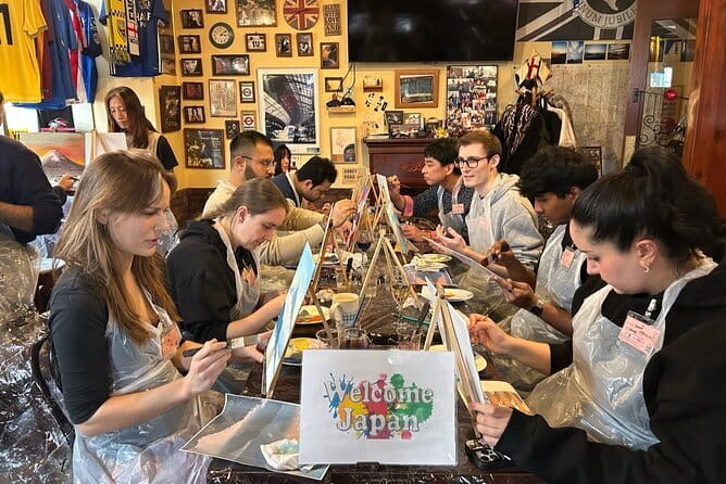 Seasonal Japanese Culture Osaka Paint and Wine Experience - Drinks, Alcohol Rules, and What You Actually Get