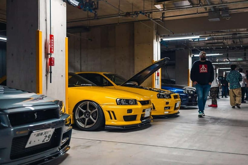 Secret Car Meet: R34 Skyline Car Club Membership - Daikoku PA, the real JDM scene, and what happens if it changes