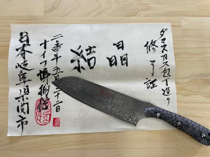 Seki: Samurai Knife Making Experience at the Knife Museum - G. Sakai Knife Museum Workshop: From Blank to Your Name