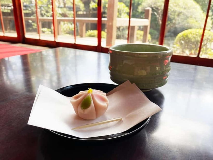 Shibamata: Step Back into Old Japan! - Yamamoto-tei tea and garden views, the perfect reset