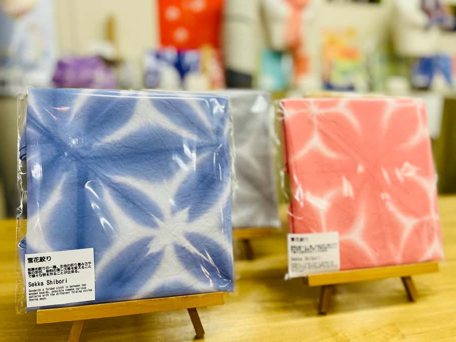 Shibori Furoshiki Course at Kyoto Shibori Museum - Kyoto Shibori Museum, close to Nijo Castle and built for fabric lovers