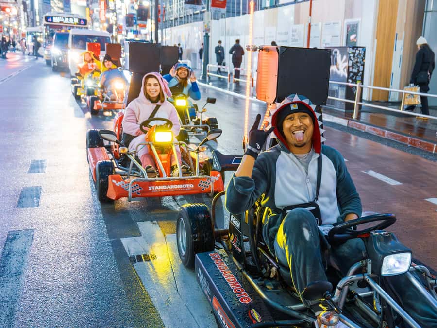 Shibuya#2 Go Karting Tour with Funny Costume - Where It Starts: Akiba Kart Shinjuku and Your Pre-Ride Setup
