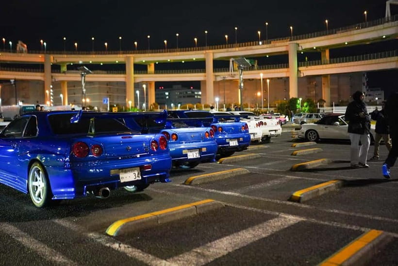 Shibuya City: Daikoku PA GT-R R35, R34, R33 or R32 Tour - Tuned GT-R time through Tokyo and Yokohama: what it feels like