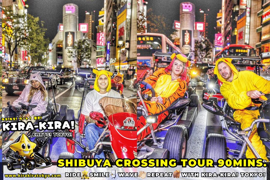 Shibuya Crossing x Tokyo Tower and more! Go-Kart Tour - The driving rule that trips people up in Japan