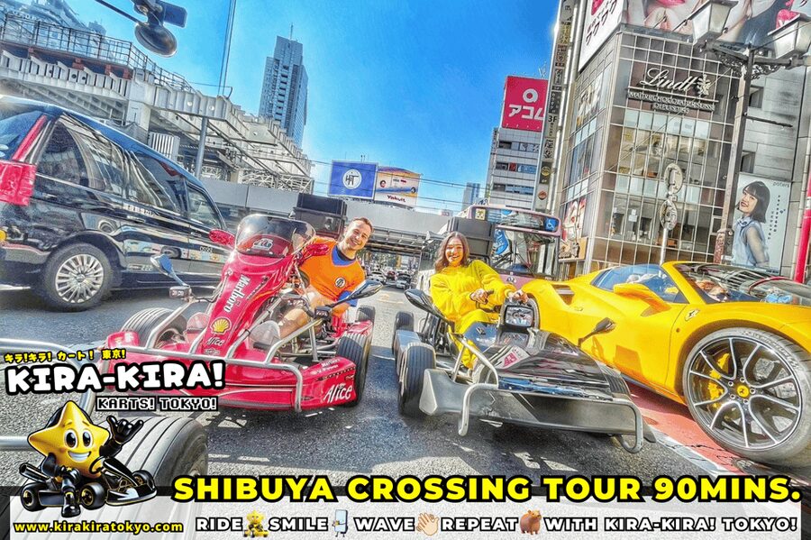 Shibuya Crossing x Tokyo Tower and more! Go-Kart Tour - Tokyo Tower as your first big landmark, and why the order matters
