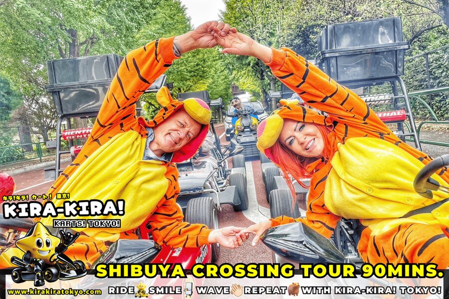 Shibuya Crossing x Tokyo Tower and more! Go-Kart Tour - Shibuya Crossing at street speed: the thrill and the safety plan
