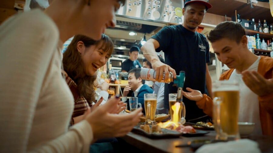 Shibuya Meltdown Night Tour: All-You-Can-Drink Bar Hopping - Food Stops That Actually Feel Like Shibuya Nightlife