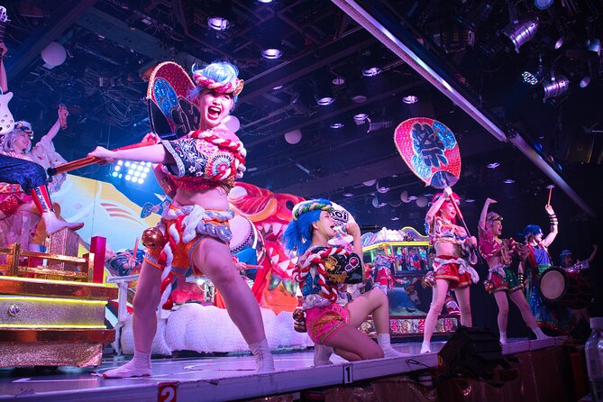 Shinjuku, Tokyo: Samurai Show Ticket in Kabukicho with 2 drinks - Kabukicho at showtime: the setting for samurai and ninja theater