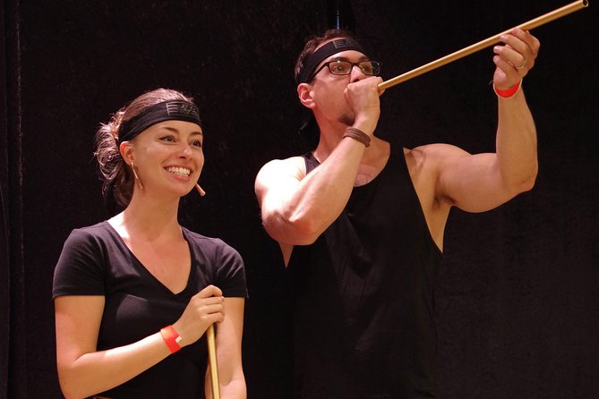 Skip the lines Basic Ticket at SAMURAI NINJA MUSEUM KYOTO - Ninja star throwing: fun competition with a real lesson layer