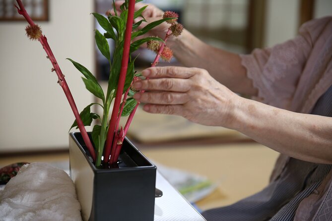 Special Ikebana Experience Guided by an Ikebana Master, Mrs. Inao - Key Highlights You’ll Actually Feel During the Lesson